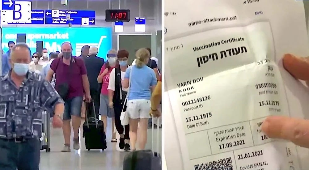 Los Primeros Turistas Vacunados de Israel Llegan a Grecia
