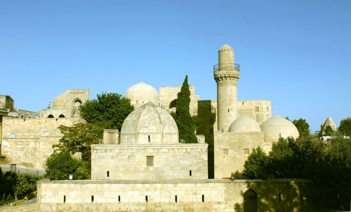 Palacio Shirvanshahs en Bakú, Azerbaiyán 