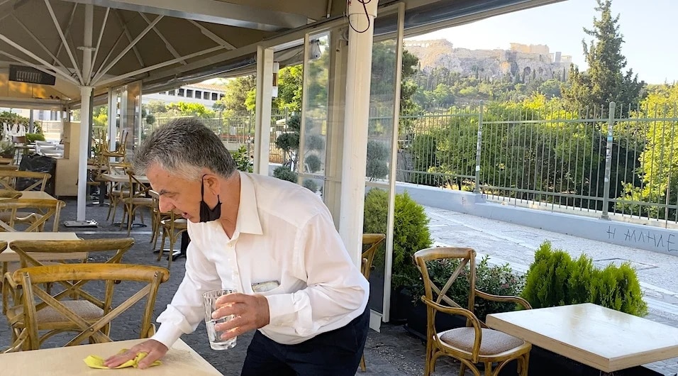 Cafés en Grecia