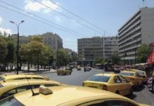 Taxis en Atenas