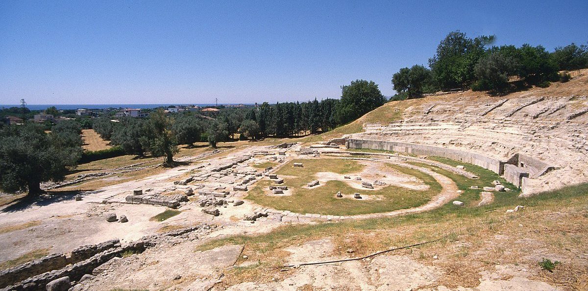 ruinas griegas en Italia