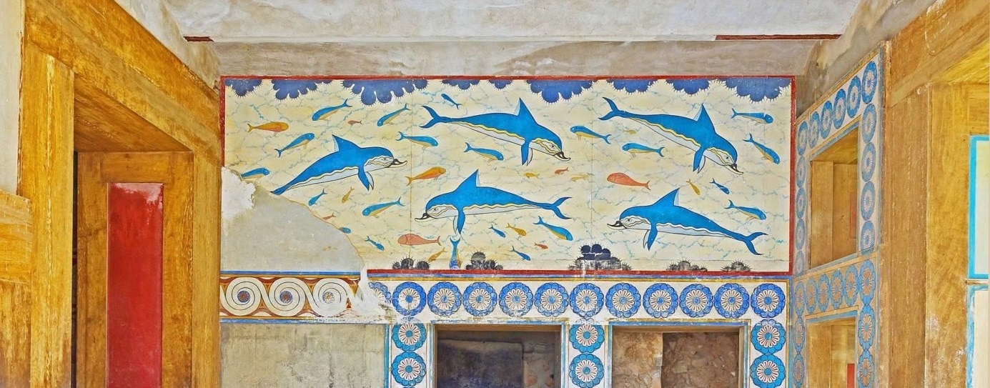 mural de los delfines