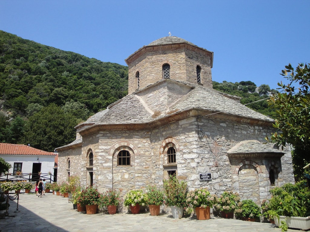 monasterio en Grecia