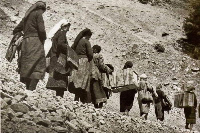 mujeres guerra greco italiana