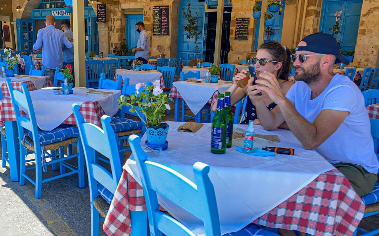 restaurante en Creta