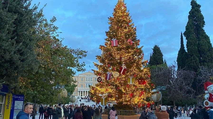 navidad en Atenas
