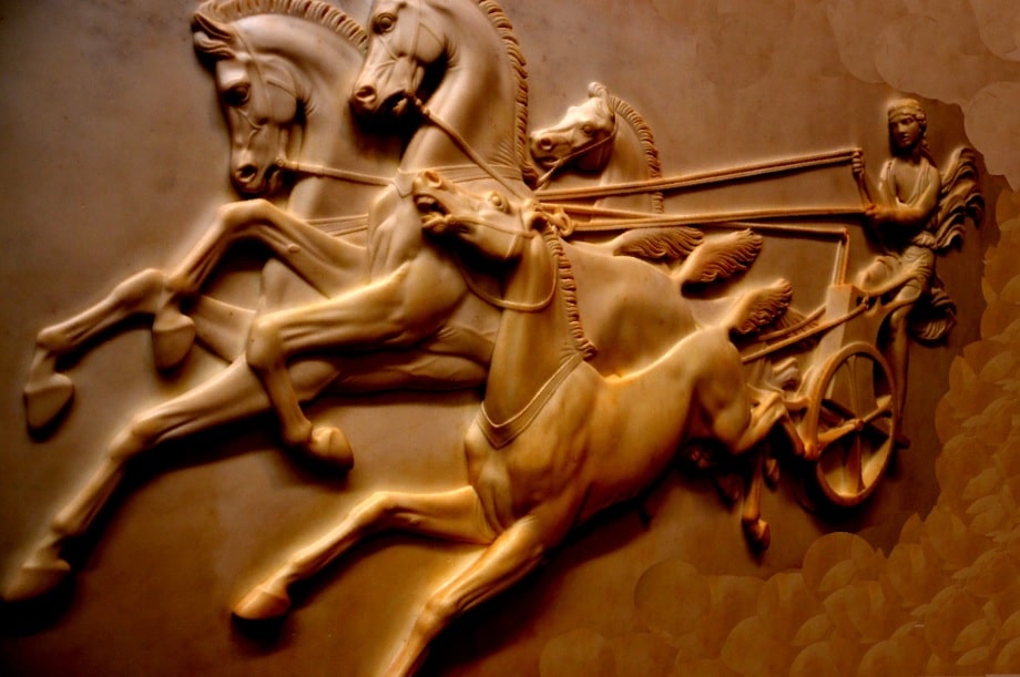 caballos antigua Grecia