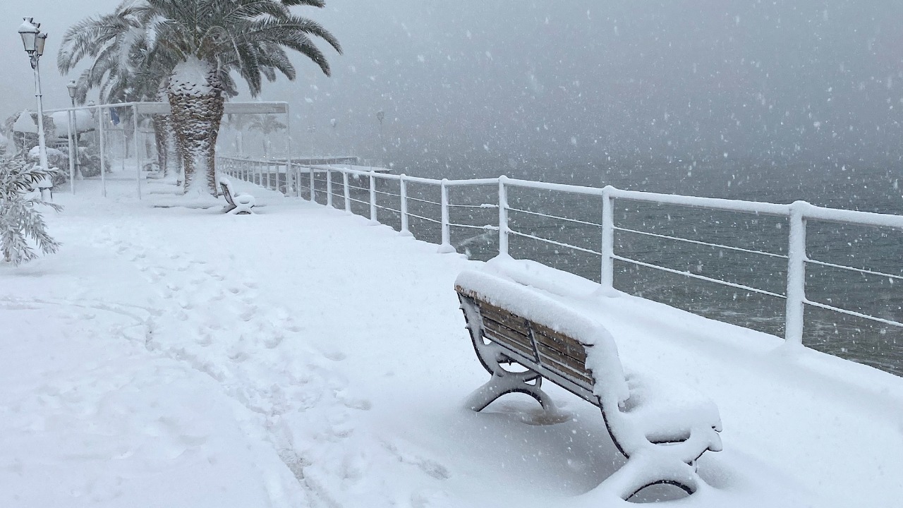 nieve en Evia