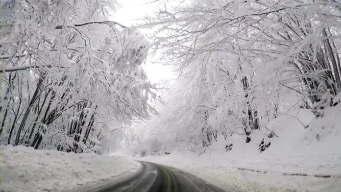 Nieve en Grecia